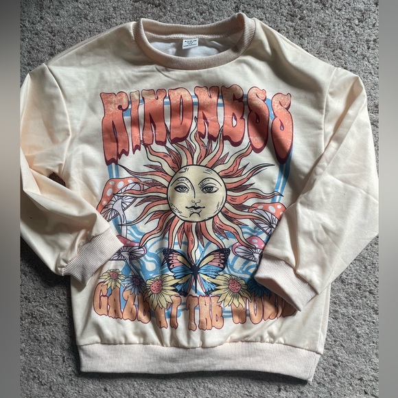 Girl’s Sweatshirt Crewneck Sweatshirt - Picture 1 of 4